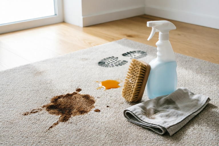 How to Clean Stains from Carpet Effectively