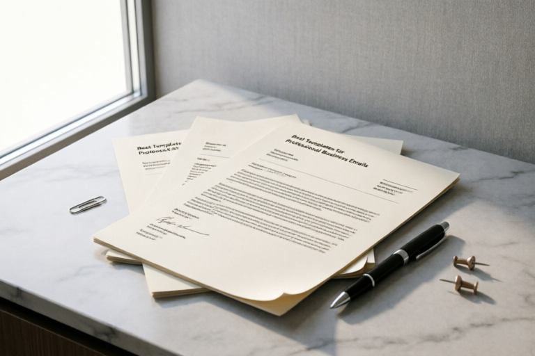 Best Templates for Professional Business Emails