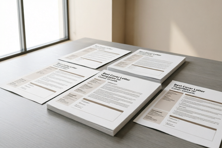 Best Cover Letter Templates for Career Growth
