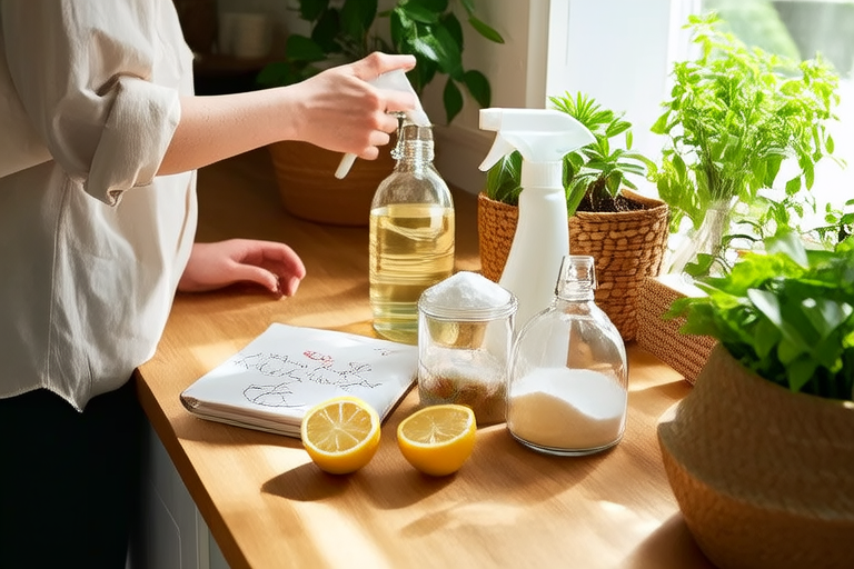 DIY Cleaning Solutions: A Guide to Green Maintenance Practices at Home